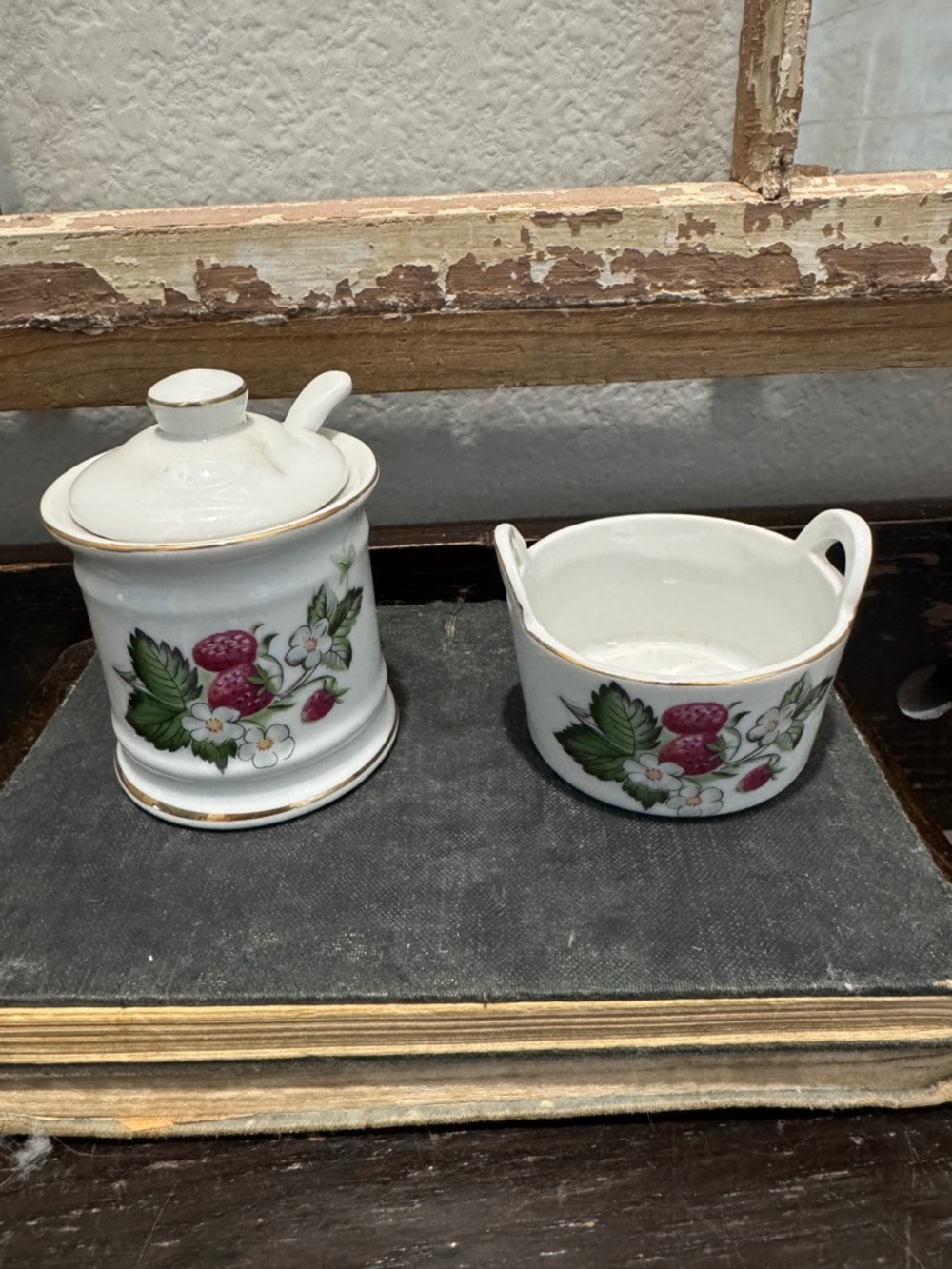 Vintage I.W Rice & Co Strawberry Jam and Butter